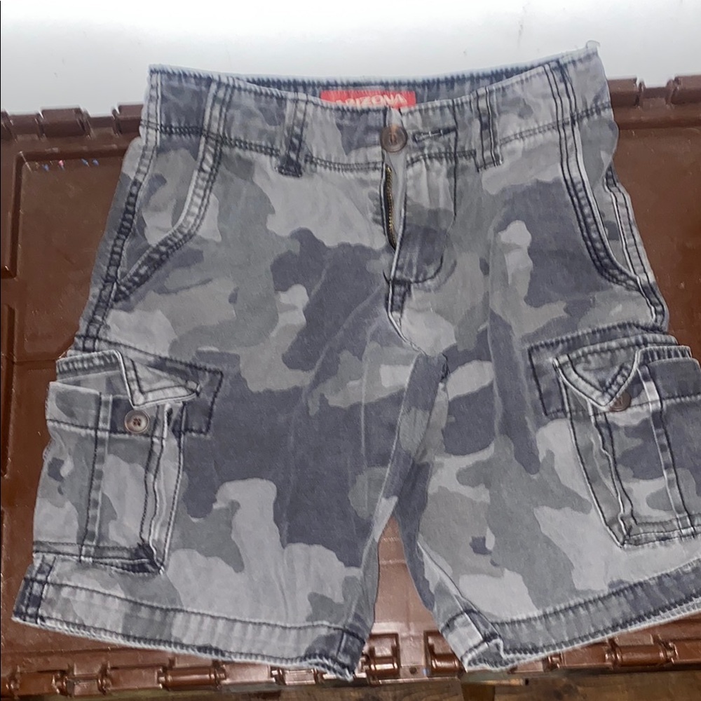 Camouflage Cargo Shorts for Men